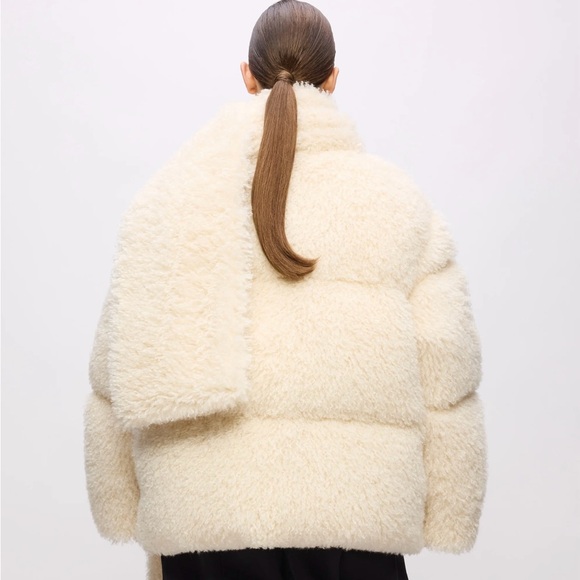 Karl Lagerfeld KL Studio Faux Fur Coat - Picture 2 of 6